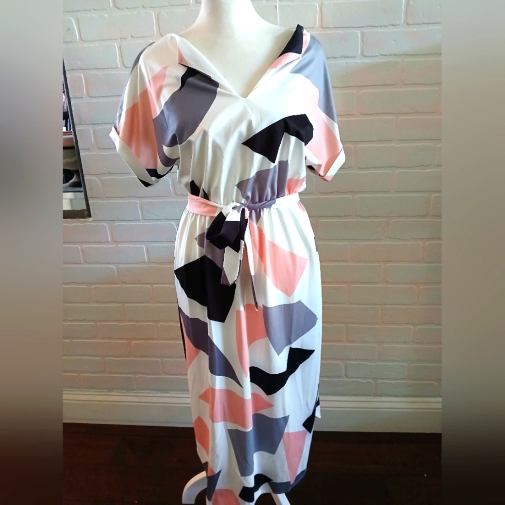 80s Inspired Midi Dress Never Worn
